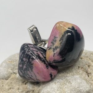 Estate Find: Polished Stone Cufflinks